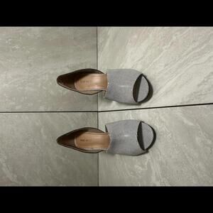 Nine West 'Uphighol 1' open-toe d'orsay heels Size 8M